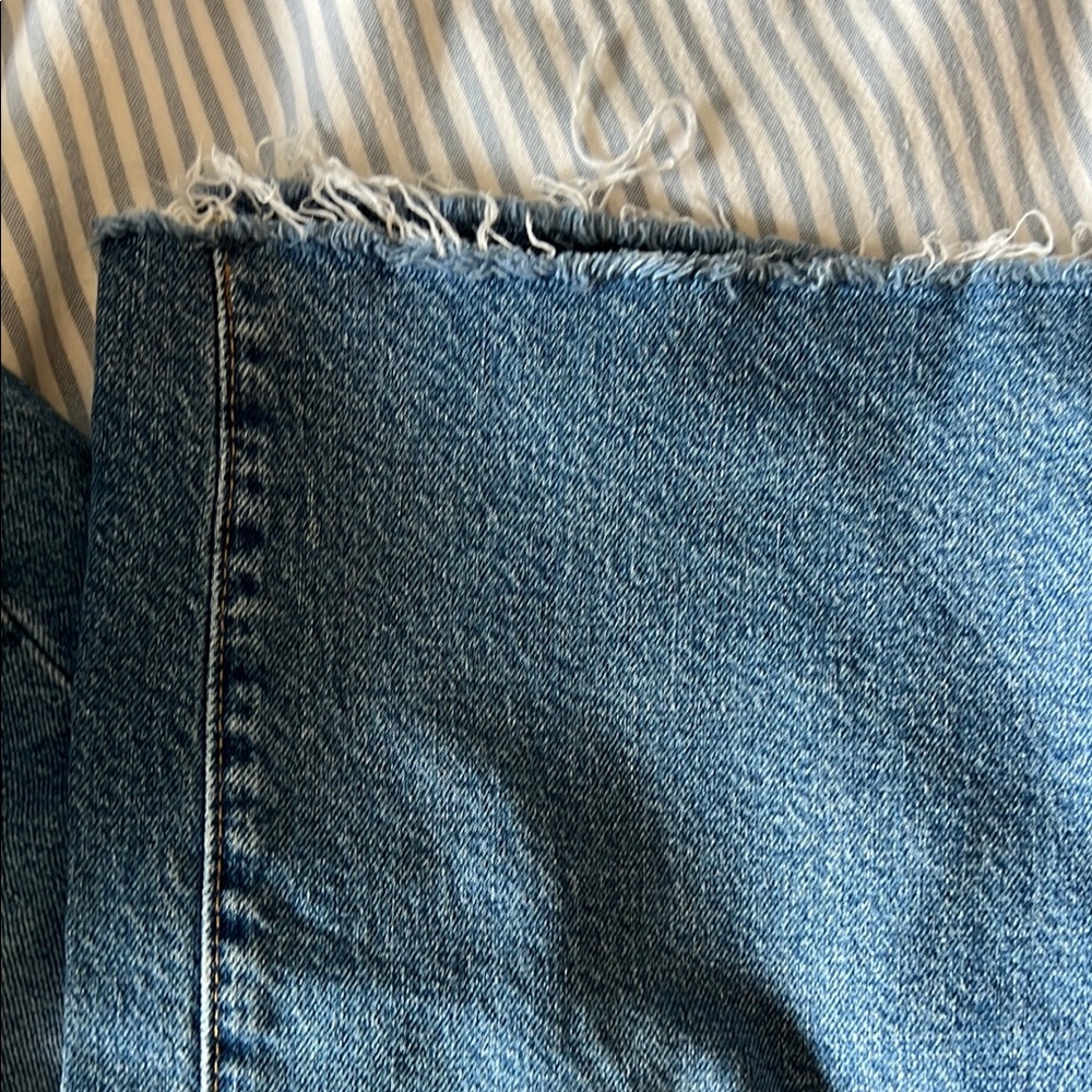 I.Crew slim wide leg Jeans - Picture 3 of 5